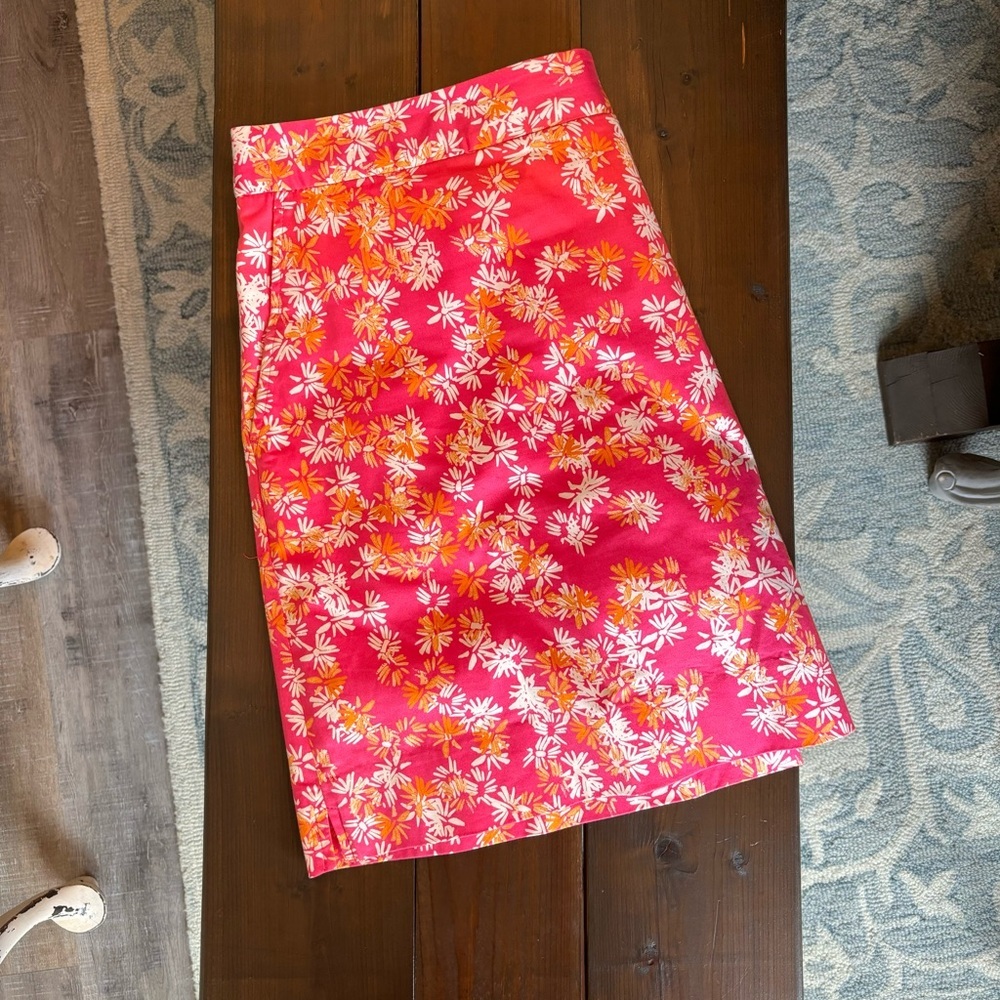 Clover by Bobby Jones Golf Skirt Island Pink 10 Athletic Sport Tennis Golf Prep - Picture 5 of 10